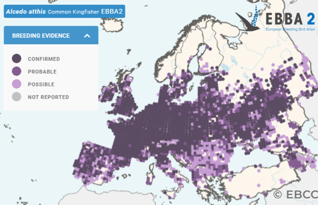 Mapa de Distribuição Europeia