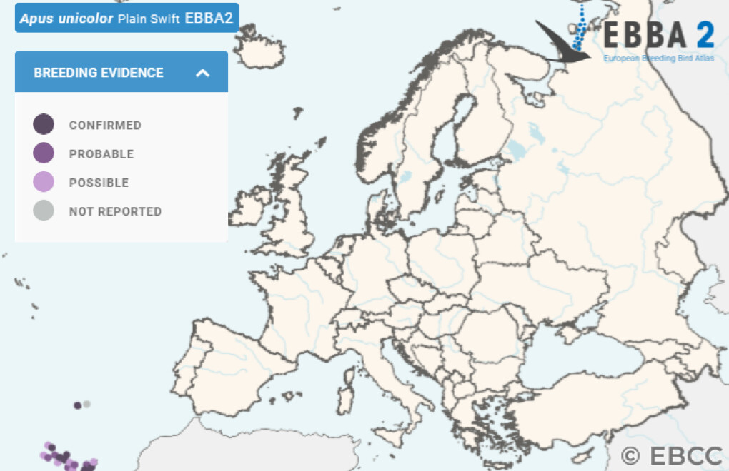 Mapa de Distribuição Europeia
