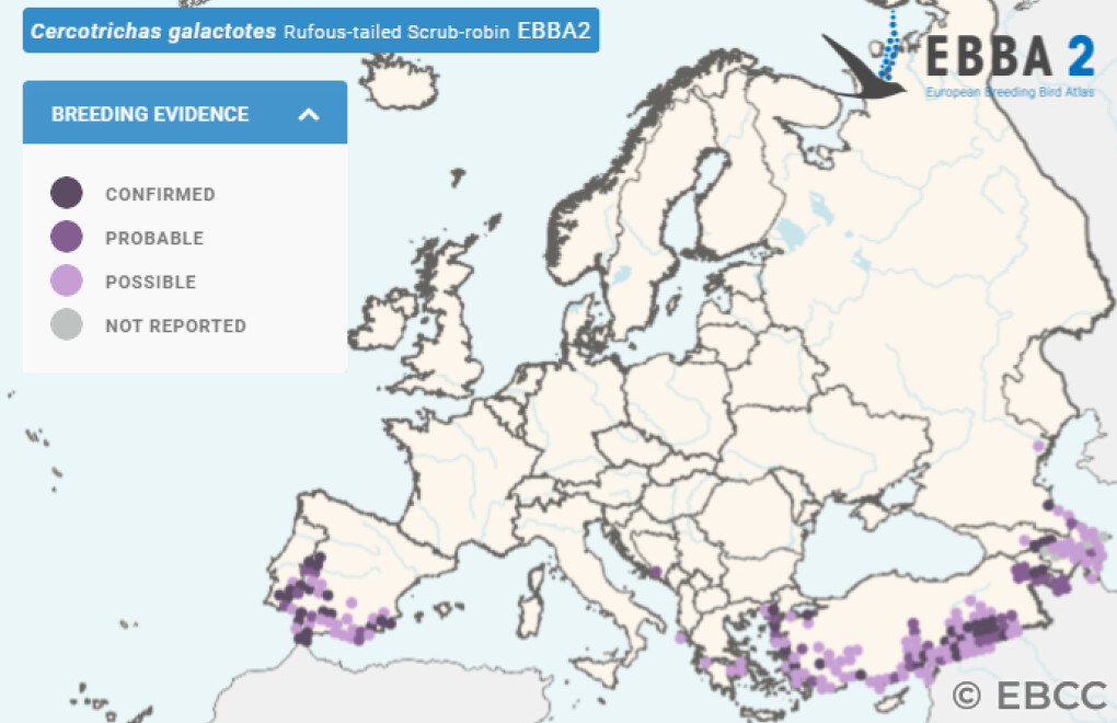 Mapa de Distribuição Europeia