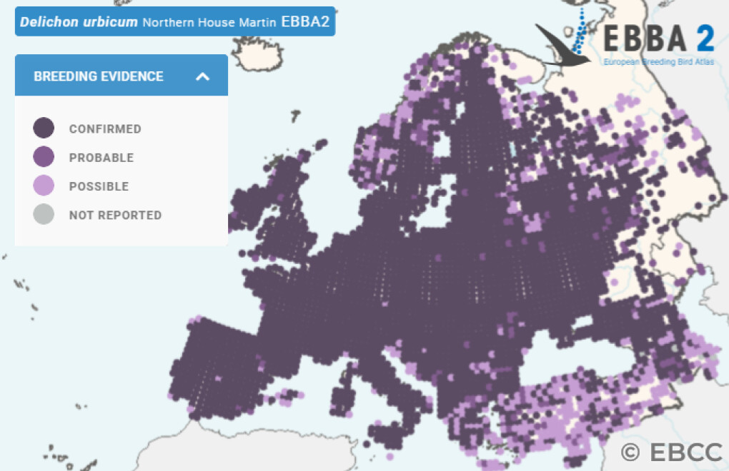 Mapa de Distribuição Europeia
