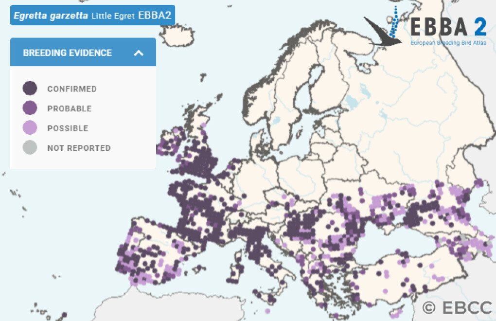 Mapa de Distribuição Europeia