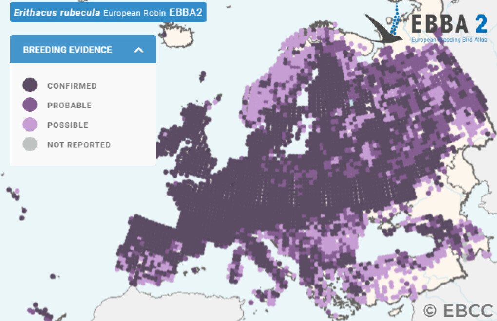 Mapa de Distribuição Europeia