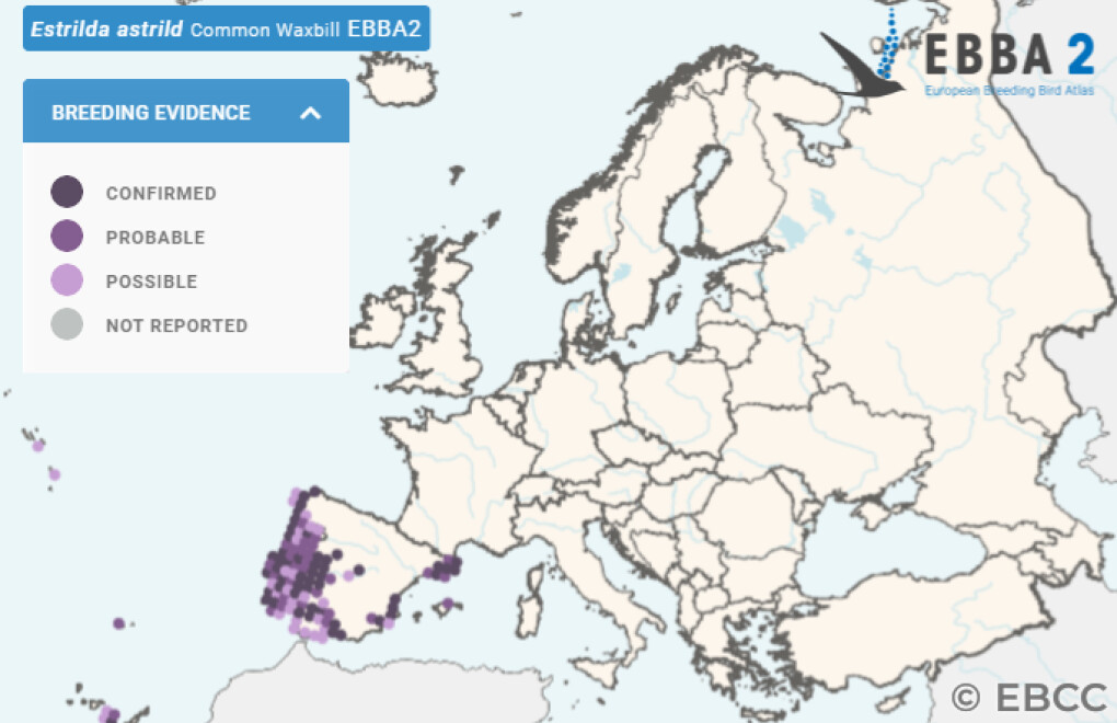 Mapa de Distribuição Europeia