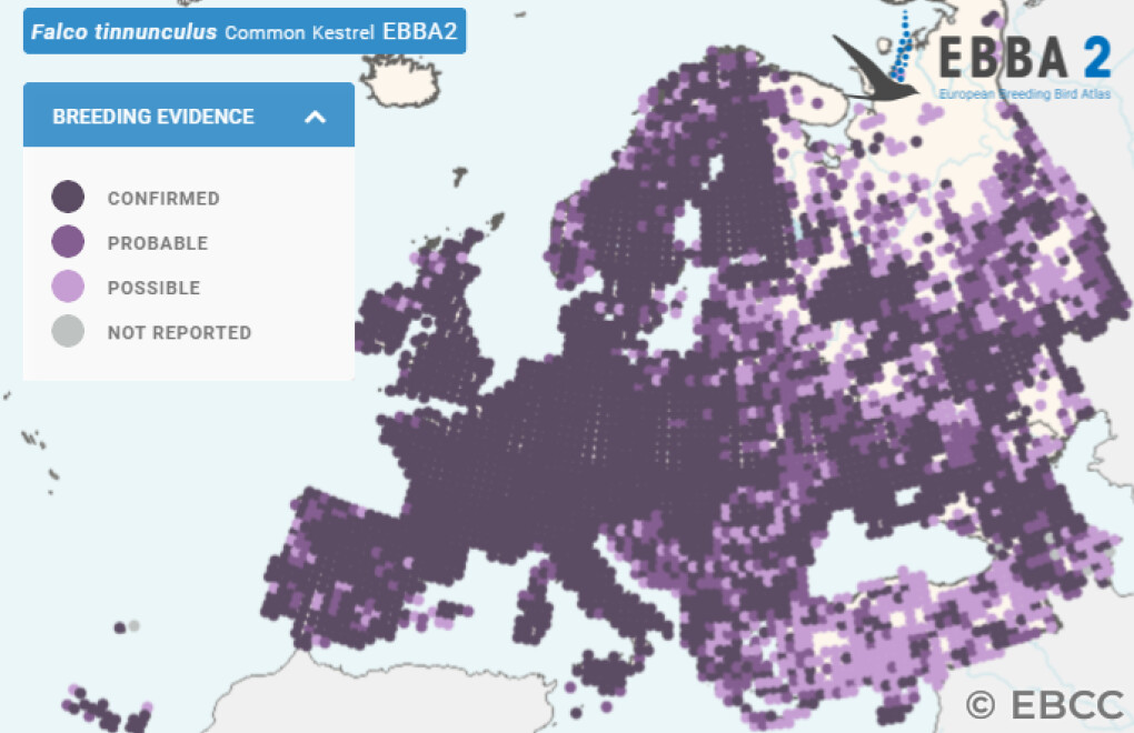 Mapa de Distribuição Europeia