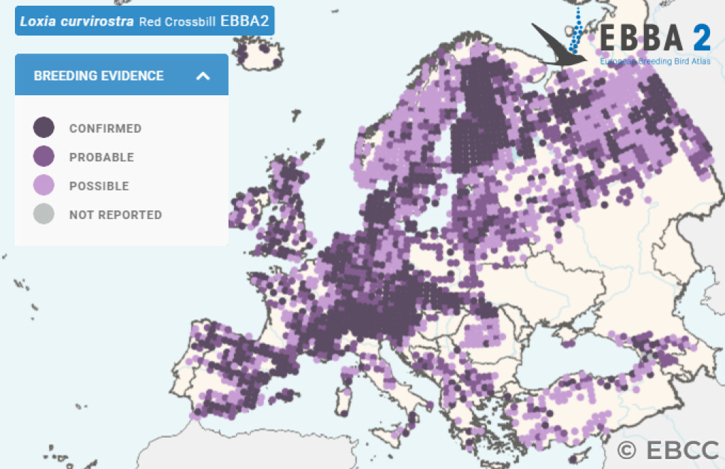 Mapa de Distribuição Europeia