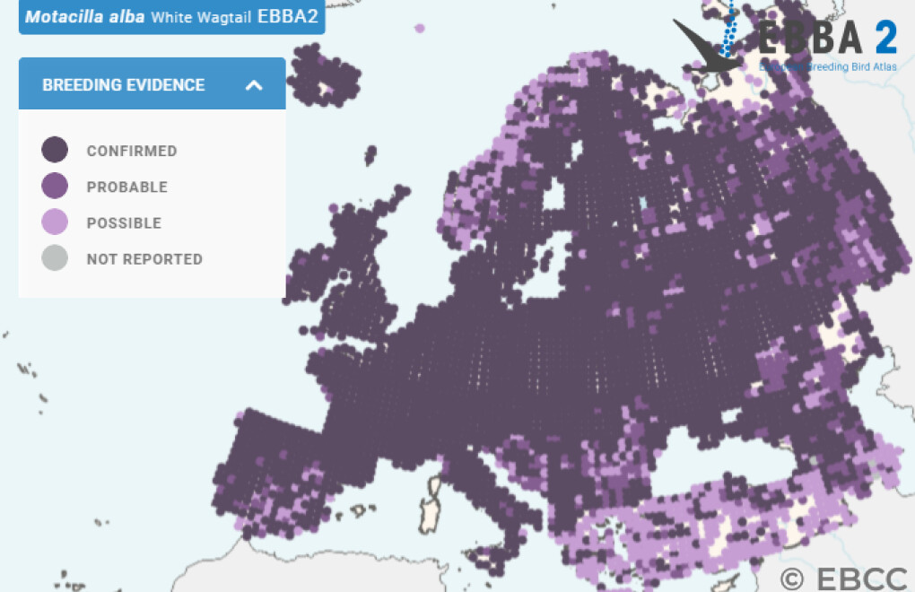 Mapa de Distribuição Europeia