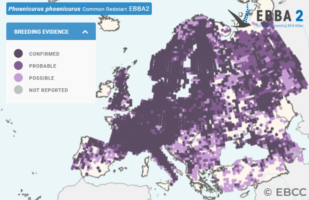 Mapa de Distribuição Europeia