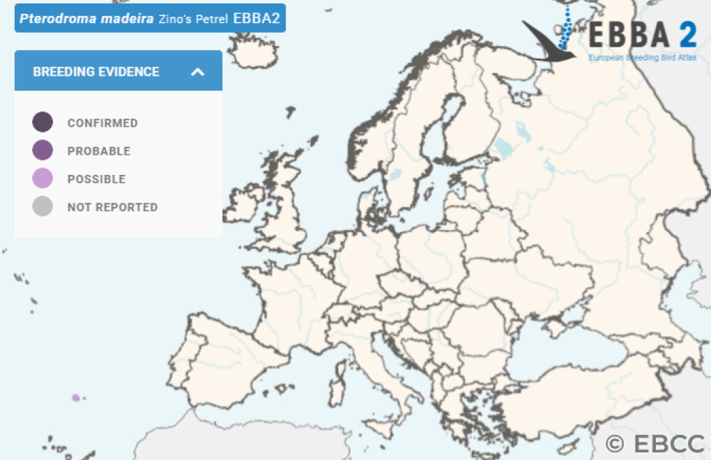 Mapa de Distribuição Europeia