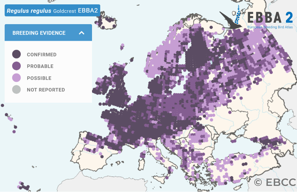 Mapa de Distribuição Europeia