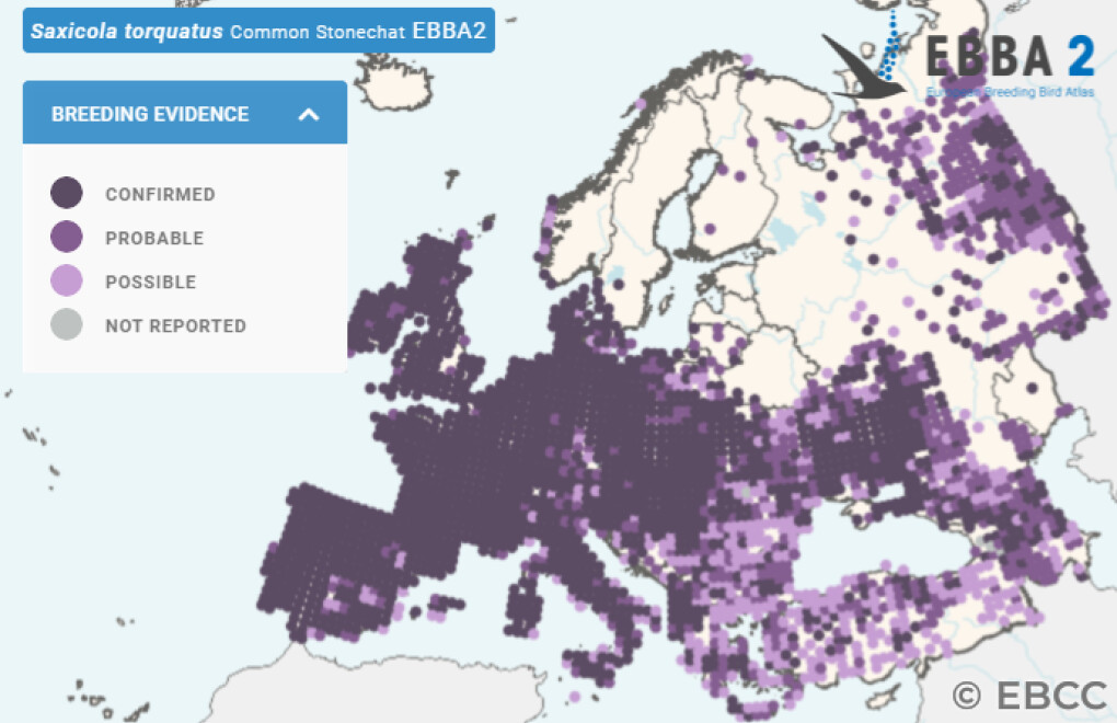 Mapa de Distribuição Europeia